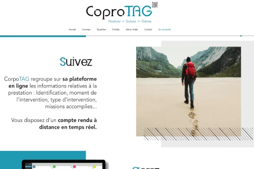 CoproTAG est partenaire pour les produits internet, site, ERP, référencement de Dromotique