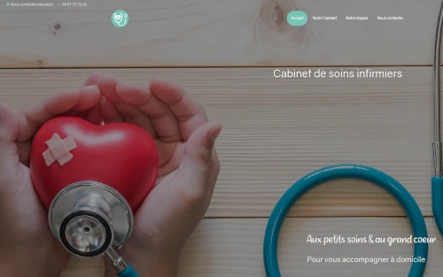 Les services mail et site internet du cabinet infirmier Lewendoski & Baba-Ahmed à Montpellier
